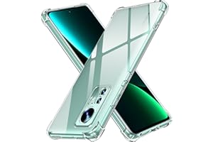 ivoler Etui do Xiaomi 12 / Xiaomi 12X, Ultra przezroczyste silikonowe etui ochronne z wzmocnionymi rogami, przezroczyste, cienkie, miękkie TPU zderzak