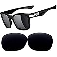 Galaxy Replacement Lenses For Oakley Garage Rock Black Color Polarized 100% UVAB Size: Regular