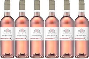 La Baume St Paul - Vin rosé désalcoolisé, Grenache et Cinsault - Sans alcool (6 x 0,75L)