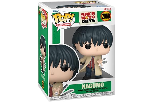 Funko Pop! Animation: Sakamoto Days - Yoichi Nagumo - Samling Vinylfigur - Presentidé - Officiell Merchandising - Leksaker för Barn Och Vuxna - Anime Fans