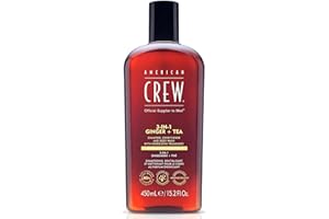 American Crew 3-in-1 Classic, Shampoo Balsamo e Gel Doccia, Deterge e Ammorbidisce Corpo e Capelli