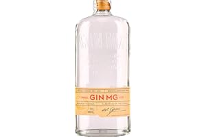 GIN MG MG Gin, 700 ml, London Dry, Ideale per un Gin Tonic Premium, con Note di Ginepro ed Erbacee, Distillato in Alambicchi con Metodo London Dry, Prodotto in Spagna, Idea Regalo, 40% Vol.