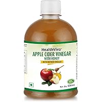 HealthViva Apple Cider Vinegar with Mother Vinegar and Honey - 500 ml