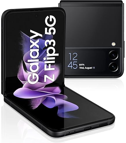 Samsung Galaxy Z Flip3 5G (Phantom Black, 8GB RAM, 256GB Storage