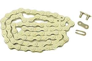 KMC Z510 WHITE HEAVY DUTY BMX BIKE CHAIN 1/2 x 1/8 SHORT 72 LINK (36”) FOR 9 TEETH FREEWHEEL & 25 TEETH CHAINRING