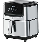 Electrolux E6AF1-6ST AirFryer 8 Programlı Dokunmatik LCD Ekranlı 7 L Sepet Kapasiteli, 5.4 L Kızartma Kapasitesi Sıcak Hava F