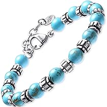 Classico Braccialetto A Croce In Pelle Per Uomo Con Fibbia In Lega Multistrato Occhio Di Tigre