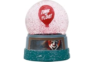 Half Moon Bay Pennywise Schneekugel Weihnachtsschmuck | Halloween-Heimdekoration & Horror-Merchandise-Artikel | Schneekugeln für Erwachsene & Halloween-Dekor | Horror-Geschenke & Horror-Figuren