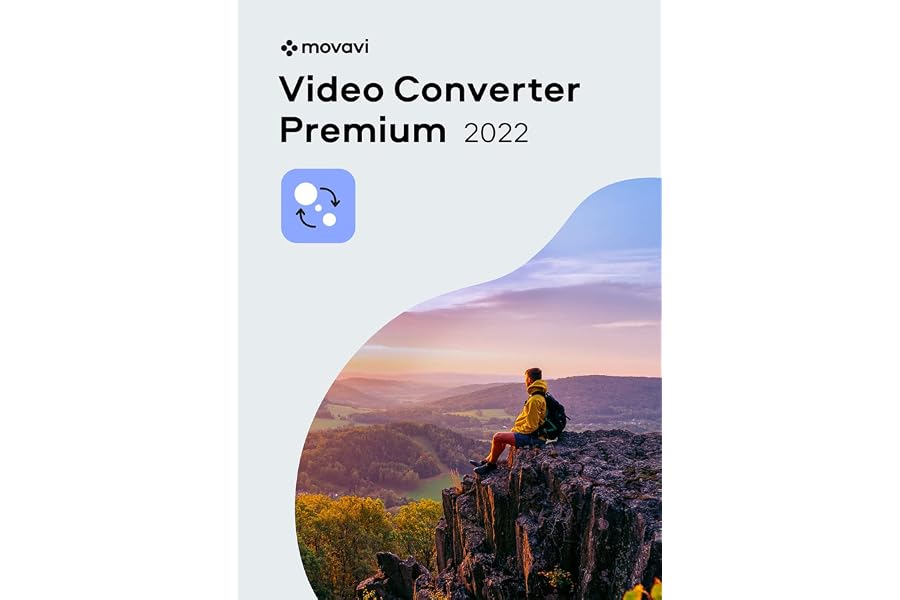 Movavi Video Converter Premium 2022 | Personale | 1 Dispositivo | PC | Codice d'attivazione per PC via email