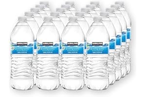 EMBO Kirkland Spring Still bottled 500ml - 20 bottled water multipack, Fresh Water for Better Health, Hygienic and maintain good health| Bulk water bottles (Pack of 20 x 500ml)