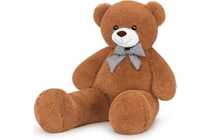 Yeqivo Oso de Peluche Osito de Peluche XXL Gigante Teddy Bear（marrón）