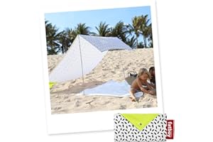 Fatboy® Miasun Multi | Tenda da spiaggia portatile | Leggero e facile da montare | Tenda da spiaggia resistente ai raggi UV | 330 x 190 x 140 cm