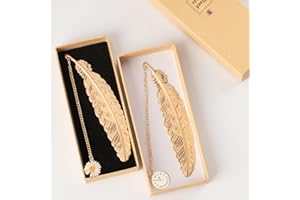 LAUMOE 2 Pièces Marque Page Livre dans 1 Boîte,Marque Page Original Marque Page Personnalisable pour Toutes Sortes de Fêtes, Cadeaux D'ouverture D'École