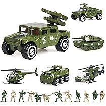 DelPrado - 10 handbeschilderde militaire figuren uit de