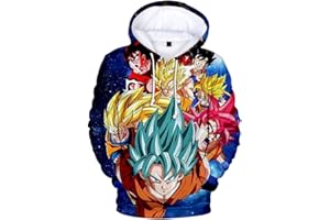 Silver Basic Sudaderas con Capucha de La Novedad del Niño Sudadera para Adolescentes Sudadera Japonesa Impresa en 3D con Dragon