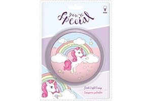Kids Licensing Włącznik światła jednorożca, unisex, dla dzieci, wielokolorowy