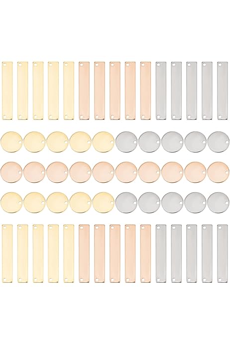 QUARKZMAN Edelstahl Scheiben 45mm - 5 Stück 304 Edelstahl 3mm Dick Für Handwerk