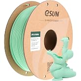 eSUN Updated PLA Matte Filament 1.8mm 1kg Mint Green | 3D Printer PLA Filament Matte Color No Glare Frosted Texture 1kg Spool