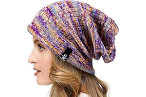 VECRY Donne Slouchy Berretti Maglia Berretto Costine Baggy Zucchetto Estivo Invernale Cappello