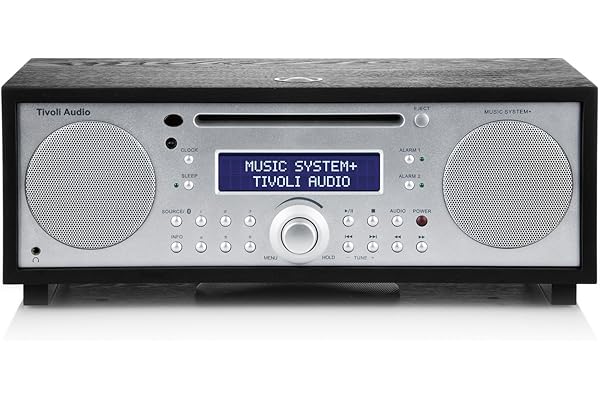 Tivoli Audio Music System+ Chaîne Hi-Fi Noir