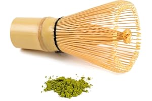 Keepaty Matcha-Schneebesen, Bambus, 80 Zinken, Matcha-Bambus-Schneebesen, grüner Tee-Pulver, Schneebesen – japanische Handarbeit