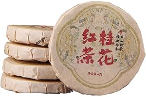 HQZMCTE Premium Osmantusowa Herbata 500g Małe Tuocha Ciastka - Intensywny Zapach I Herbaciany Urok