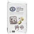 DOVES FARM Organic 100% Wholemeal Self Raising Flour Stoneground 1kg (PACK OF 5)