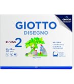 Album Da Disegno Fabriano - 33x48cm, Carta Liscia E Ruvida, 100% Cellulosa E.C.F., Certificato F.S.C.