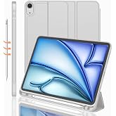 iMieet iPad Air 11 İn&ccedil; Kılıf M3(2025) / M2 (2024), iPad Air 5. / 4. Nesil Kılıf 2022/2020 10,9 İn&ccedil; Kalem Tutuculu, Yumuşak TP