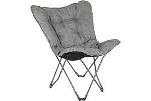 Bo-Camp Urban Outdoor - Sedia a farfalla, unisex, colore: Antracite, taglia unica
