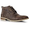 Ferro Aldo Men's Blaine Oxford, Brown, 11 Medium US