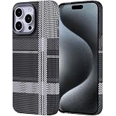 Kilifplus Case Compatible with Apple iPhone 15 Pro Max Carbon Fiber Look Next Cover with Magsafe Charging Feature [Fully Compatible, Ka