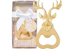 TAIXING Hirsch otwieracz do butelek, śmieszny otwieracz do butelek z metalu, otwieracz do piwa Hirsch Bottle Opener dla mężczyzn, tata, mężczyzna, myśliwy, Boże Narodzenie, urodziny, Dzień Ojca