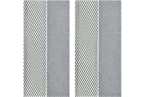 AYVRUOP Elektrostatische Ersatzfilter für Klimaanlagen | Für Daikin-Serie,filter klimaanlage,klimaanlagenfilter ersetzen,klimaanlagenfilter baumwolle,255x40mm (10 Stück)