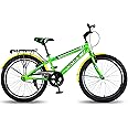 Vaux Excel 24t Cycle for Boys & Girls with V-Brakes, MTB Cycle with Steel Frame, Alloy Rims,24x2.40inch Ralson Tyre, Bicycle for Boys 10 to 15 Years (Classic, Neon)