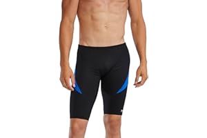TYR Men's Hexa Curve Splice Jammer Swimsuit Swim Trunks