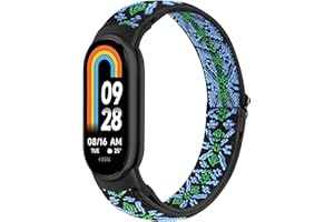 TumCez Cinturino Compatibile con Xiaomi Smart Band 10/Xiaomi Smart Band 9/Xiaomi Smart Band 8 Cinturino per Donna Uomo