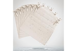 MANEMI Pack 6 Cojín para silla 42x40x4 cm｜Repelente al agua y fácil de limpiar｜Con cintas de sujeción｜Funda con cremallera desmontable｜Uso interior y exterior｜Ideal para comedor, terraza, jardín u oficina