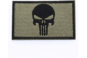 Cobra Tactical Solutions Punisher Punitore Tactical Army Ricamat Bandiera Punitore Airsoft Cosplay