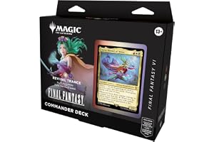 Magic: The Gathering FINAL FANTASY VI Commander-kortlek – Revival Trance (kortlek om 100 kort, ett samlarboosterprov med 2 ko