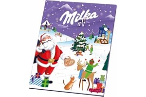 BURMONT'S SPECIALITY GIFTS Milka Chocolate Advent Calendar - 2023 - Countdown To Christmas – 90g