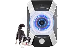 LEMENG Migliorare antiabbaio per Cani, Antiabbaio,Antiabbaio Anti Abbaio Cani Dispositivo, Anti-Abbaio per con 3 modalità Elettrostimolatore Muscolare