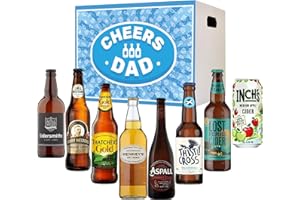 Liquid Vault Best of British Apple Cider Cider Gift Pack - 8x330ml Bottles - 8.2% ABV – The Perfect Fathers Day Craft Cider Gift Set
