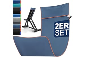 Jokisa 2 Piezas Toalla de Microfibra, 120x50 cm Toalla Gimnasio, Absorbente y de Secado Rápido, Ultraligera, Ideal para Gym, Viaje, Deporte, Playa, Camping, Yoga y Sauna (Azul Oscuro - Amarillo)