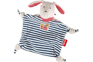 ‎SIGIKID SIGIKID Schnuffeltuch Baby Schmusetuch Hund - Kuscheltier Spielzeug Stofftier -Einschlafhilfe, Stofftuch zum Kuscheln für Babys und Kleinkinder ab Geburt - Kuscheltuch für Neugeborene - Made in Europe