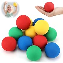 12 Pièces Ballons Mousse Souples Pour Enfants - Balles EVA Couleurs Vives 6cm, Jeux Intérieur Extérieur Jeux Plein Air Parents Enfants 12 Pièces Ballons Mousse Souples Pour Enfants - Balles EVA Couleurs Vives 6cm, Jeux Intérieur Extérieur Jeux Plein Air Parents Enfants