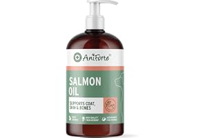 AniForte Laxolja Hundar & Katter 500ml - Naturlig och rik på Omega 3 & 6, i riktig livsmedelskvalitet utan tillsatser, nytappad, barf-tillskott