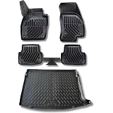 W&ouml;ller Volkswagen Taigo Paspas Bagaj Havuzu Set 2022 Sonrası 3d Ultraflex Set