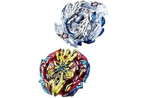 Zeagro Bey Burst Blade luchando contra Xeno XCALIBUR .M.I y Lost Longinus N.SP con Launcher Stater con fusión de Metales Battle Top 2PCS