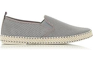 DUNE LONDON Dune Mens FIN Mesh Espadrille Shoes Flat Heel